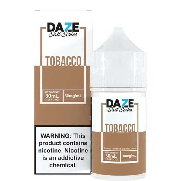 7-Daze-Salt-Tobacco-Nic-Salt-30ml-Best-Ejuice-in-Pakistan-by-VapeStation1